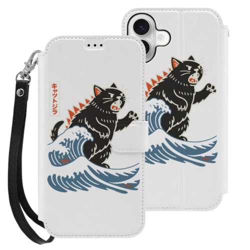 iPhone 16 Plus �P�[�X/�J�o�[ �蒠�^ ���z�^ �㎿���U�[ �ϏՌ� �}�O�l�b�g�� �J�[�h���[ �X�^���h�@�\ �X�g���b�v�t�� �S�ʕی� �X�}�z16 �A�C�t�H��16�V���[�Y�Ή� �g�̕� �L�� [���s�A���i]