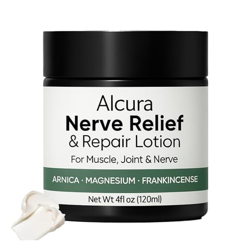 Alcura Lotion Alcura Cream with Magnesium Massage Body Moisturizer 4 fl oz