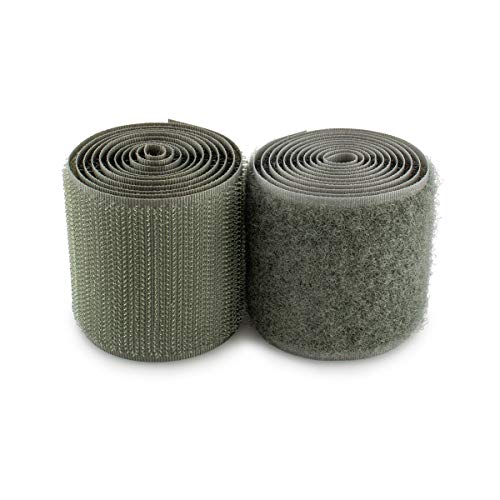 Consejos para Comprar Verde Militar Ropa comprados en linea. 41 Cinta de gancho y bucle de 2 pulgadas de ancho, color verde, no adhesiva, de 1 yarda, de largo, de nailon verde, juego de cierres de tela para bolsas de forma militar, ropa,...