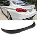 Cuztom Tuning Fits for 2011-2016 BMW F10 528i 535i 535d 550i M5 Carbon Fiber PSM Style High Kick Trunk Spoiler Wing