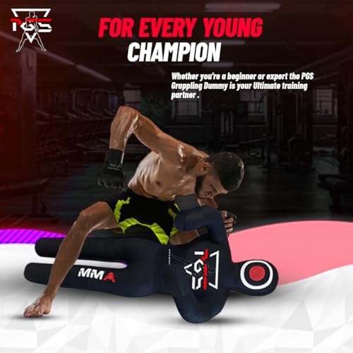 image for PGS MMA Grappling Dummy Brazilian JIU Jitsu BJJ Punching Bag for Self 