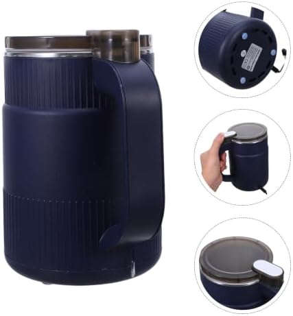 HOLIDYOYO Electric Grain Mill Grinder for Coffee Beans and Cereal with Low Noise Motor and Easy Cleaning, Small Ultra-fine Stainless Steel and Plastic Mill for Kitchen or Office Use — view 7