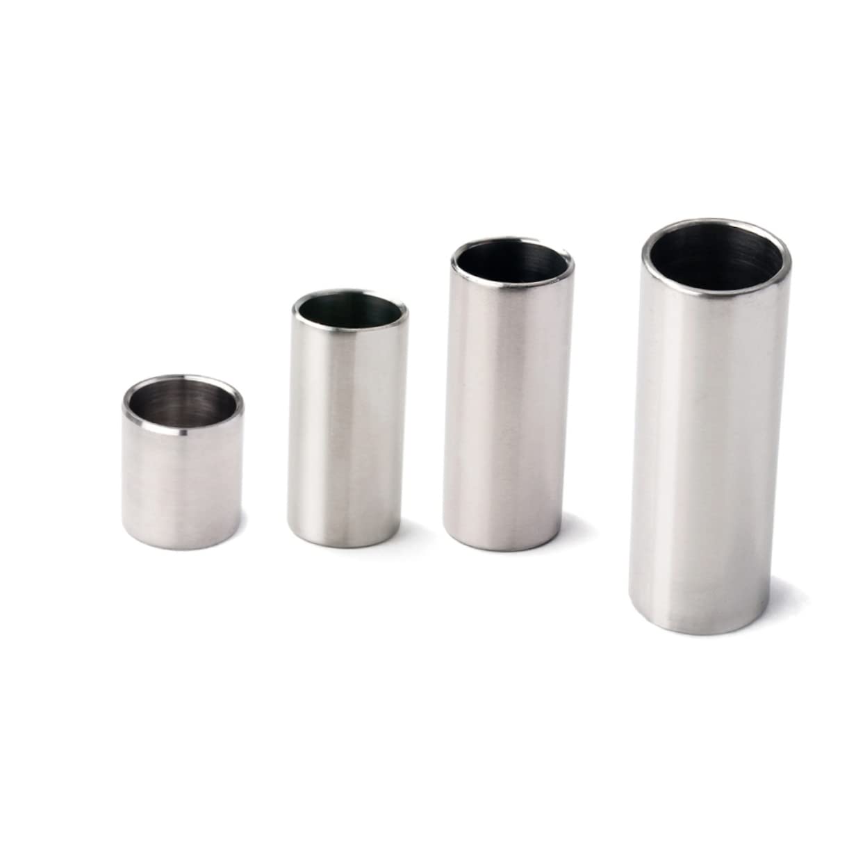 Generic Guitar Slide Large Size Stainless Steel Chrome Slide Steel String Slider Blues Guitar