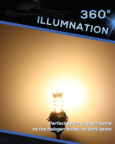 Qoope T10 194 921 Led Light Bulbs, Super Bright 912 168 175 Led Bulbs 12 Volt Rv Camper Trailer Boat Trunk Interior Dome Map License Plate Lights 3014 42-Smd Warm White (Pack Of 10) #TOP3