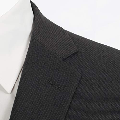 P&L Men's Blazer Premium Stretch Classic Fit Sport Coat Suit Jacket Grey #TOP4