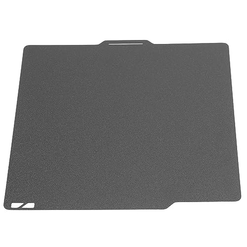 Dual-Sided Textured PEI Plate Sheet, Compatible with 3D Printer PEI Steel Plate (257x257mm) for Enhanced Printing