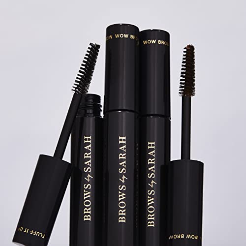 Sarah Wow Brows - 3 in 1 Brow Mascara, Long Lasting Sculpt & Growth, Vegan Formula - Mocha, 90 g (Pack of 1) - Image 2