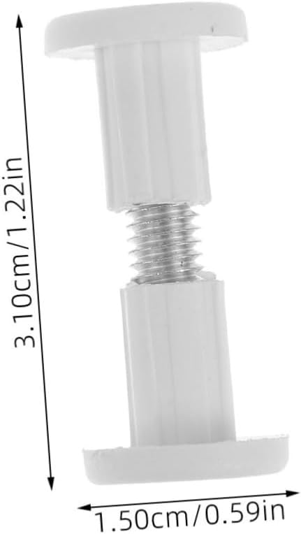 50pcs Cabinet Hardware Screws Fasteners for Bed Frame Furniture Wood Panel Splicing Bolts Nut