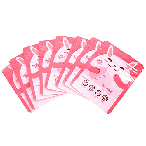 Bolsa de leche materna con 30pcs 100 ml Pre-esterilizadas Bolsas portátiles de almacenamiento de leche materna para bebés Bolsas desechables Bolsa de leche materna
