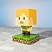 Paladone Minecraft Alex Icon Light - Officially Licensed Minecraft Gift for Gamers, Battery Powered Night Light