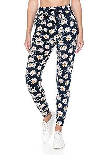 Image of Leggings Depot Premium Jogger Women's Popular Print High Waist Track Pants(S-XL)