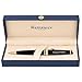 Personalized Waterman Pen | Engraved Waterman Expert Black with Gold Trim Ballpoint. Custom Engraved By Dayspring Pens.