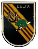 U.S. Army Delta Force Motorcycle Hat Cap Lapel Pin M-230