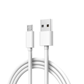 5ft White Micro USB Charging Charger Cable Cord Lead for Fenix UC35 UC40 UC40UE UC45 Rechargeable LED Flashlight