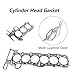 AUCERAMIC HS26245PT Cylinder Head Gasket Set for 2001-2006 BMW 325i 325xi 325ci 2.5L 330i 330ci 330xi 3.0L L6 525i 530i X3 X5 Z3 Z4 E36 E46 M54 B25 B30 Replace HS9325 11127501305