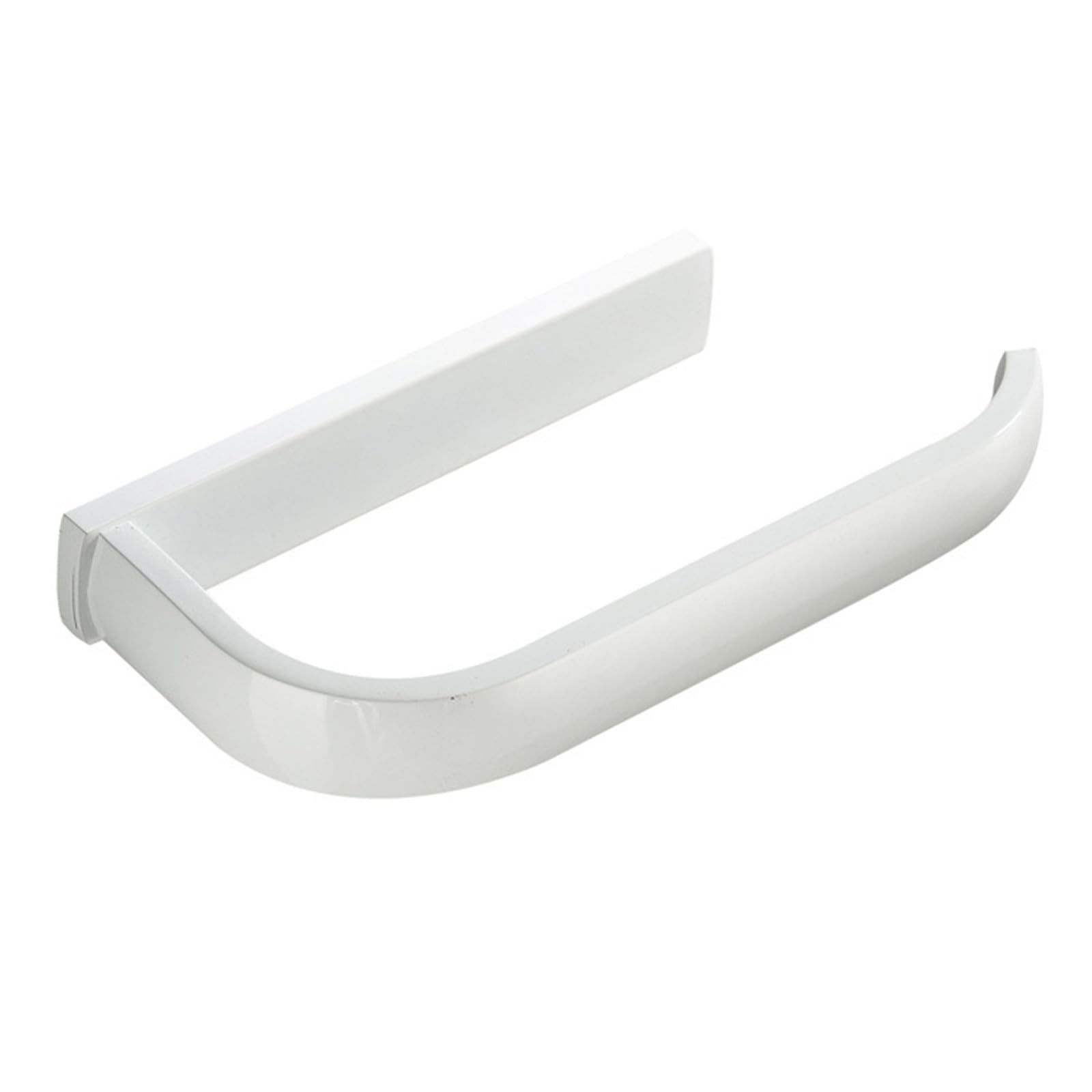 Toilet paper roll holder, Paper Towel Holder White Kitchen Bathroom Toilet 19.5x8.8x2.6cm