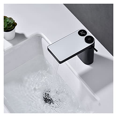 Robinet de lavabo numérique LED pour éviter les brûlures d'eau - 4