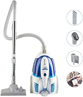 Vacmaster Bagless Canister Vacuum Portable Vacuum Cleaner with Washable HEPA Media Filter