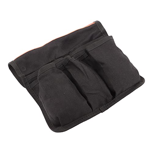 Uadme Chair Side Organizer, Multifunctional Storage Bag for Camping and Beach Black, Outdoor Chair Armrest Bag, Chair Side Storage Bag - Image 3