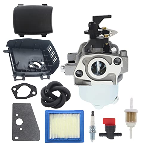 Chacarbtu XT-7 Carburetor 14 853 68-S for Kohler Courage XT675 XT650 XT6.5 XT6.75 Lawn Mower with 14-743-03-S Air Filter Cover Kit