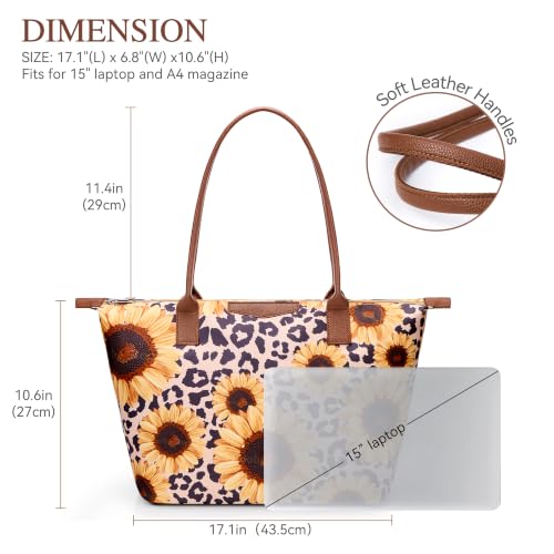 Image of Tote Bag for Women, Casual Hobo Foldable Shoulder Zipper Handbag