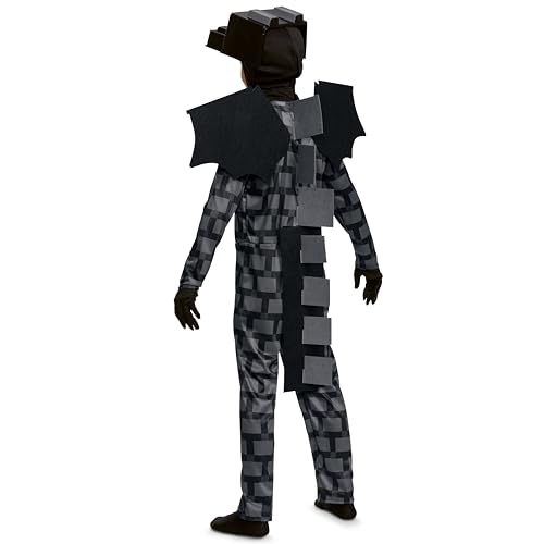 Disguise Boys Ender Dragon Costume, Official Deluxe Minecraft Costume for Kids With Headpiece and Armor2