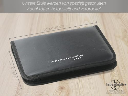 Haarschneider Friseurtasche als Werkzeugtasche - Kleiner Organizer Scherentasche für Friseure Aufbewahrungsbox für Friseur Zubehör Friseurbedarf Maniküre Pediküre Etui mit Reißverschluss