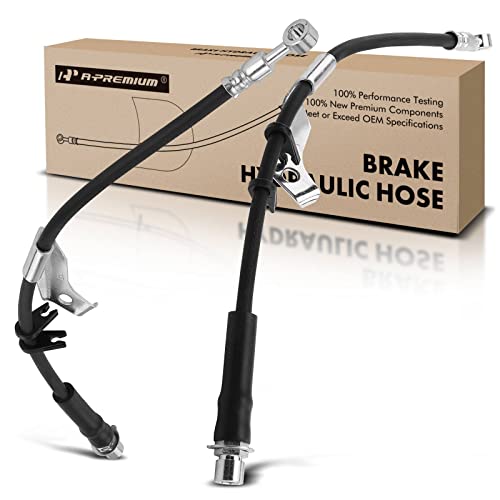 A-Premium Front Driver and Passenger Brake Hydraulic Hose Compatible with