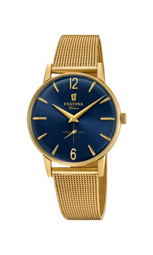 Montre Homme Festina F20253/2 Acier Inoxydable Doré le cadeau idéal
