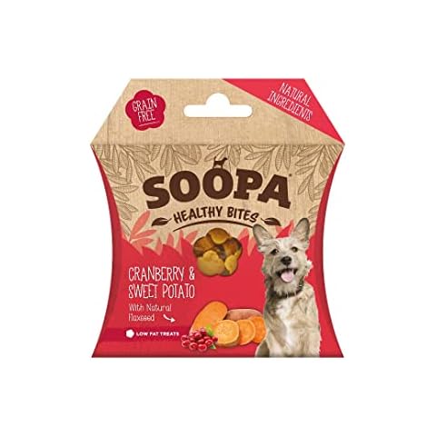 Soopa Cranberry and Sweet Potato Healthy Bites Dog Treat, 50 g (Pack of 1) Cover