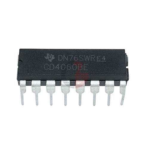 Gump's grocery 10PCS CD4060 4060 CD4060BE Ripple Carry Binary Counter IC DIP-16 pin Low Power