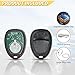 Vurkcy Key Fob Replacement for 06-10 Chevy Cobalt/ 04-12 Malibu/ 07-09 Pontiac G5/ 05-10 G6/ 05-08 Grand Prix/ 07-10 Saturn Aura Sky/ 05-09 Buick Lacrosse Car Keyless Remote, KOBGT04A, 5 Btn, 2Pcs