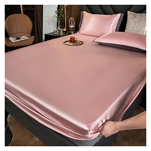 Drap de lit rafraîchissant soie de glace pour lit simple et double