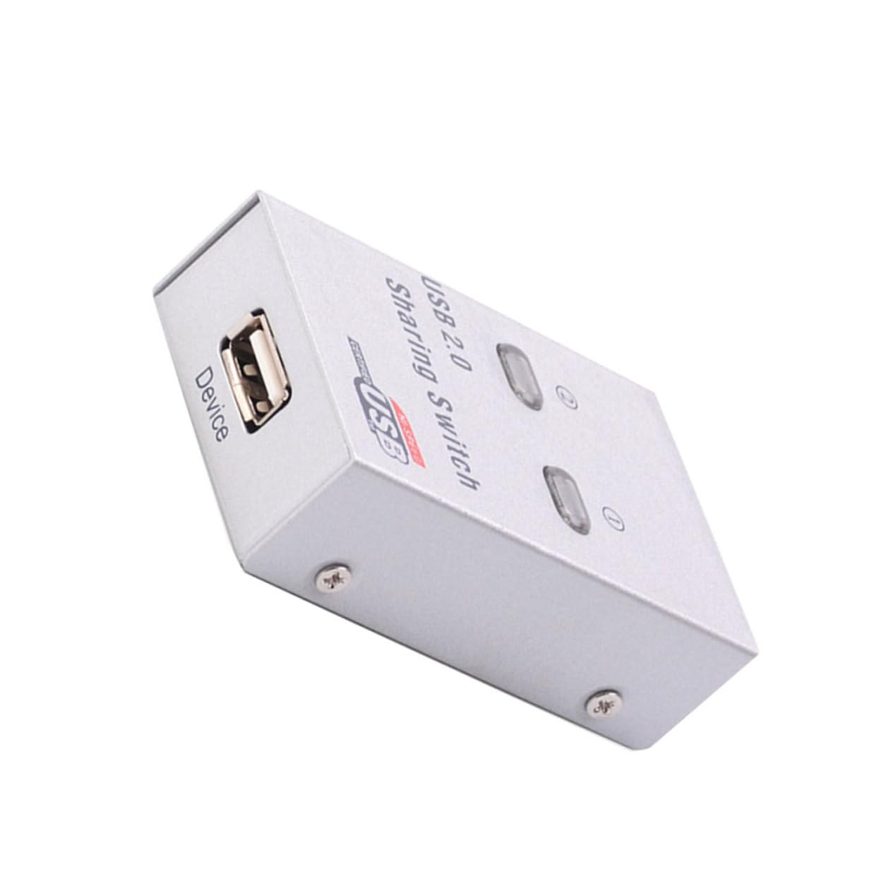 2piezas USB Conmutador Automático para Dispositivos Periféricos para Impresoras y Escáneres Sin Cables Adicionales