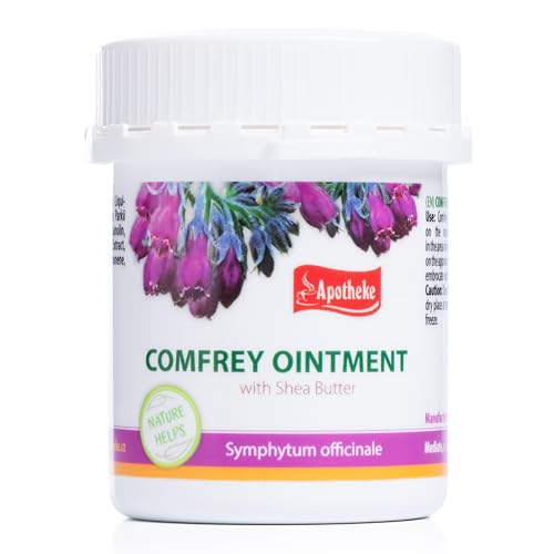 Apotheke Comfrey Ointment Cream Balm Salve 134 ml for Muscle Joint and Back. (Pack of 1)