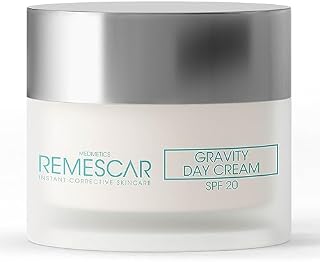 Remescar Gravity Day Cream Facial Moisturiser SPF20 50ml - Boost Collagen & Elastin to Improve Skin Firmness - Reduce Visible Signs of Aging & Wrinkles
