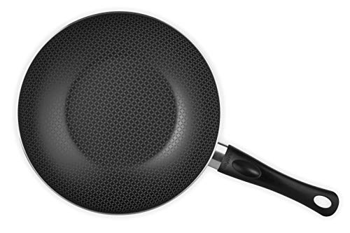 Multiflon Frigideira Wok 28 Centímetros com Cabo Aluminio Antiaderente Linha Gourmet