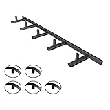 Lhysn Wig Stands For Multiple Wigs - Wig Holder Display Rack,Hanging Wig Stand For Styling,Wig Storage Metal Organizer For Mannequin Head (5-heads)