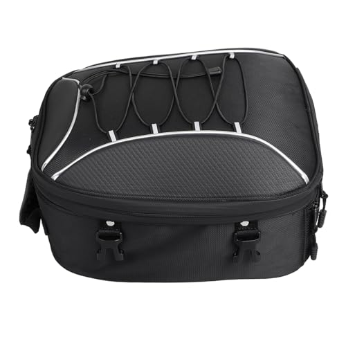 Bolsa trasera de moto expandible para viajar sin preocuparte por la lluvia o el casco