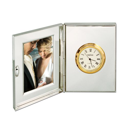 Natico Clock And Photo Frame (10-107) #TOP7