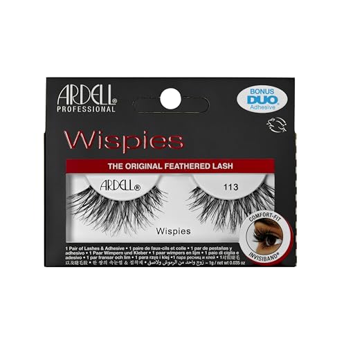 ARDELL Wispies, Pestañas Postizas Wispies 113, Contiene 1 Par de...