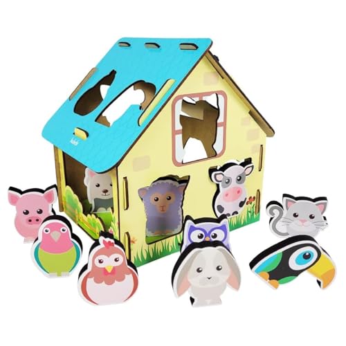 Faz de Conta Brinquedos Passa Figuras Animais da Fazendinha