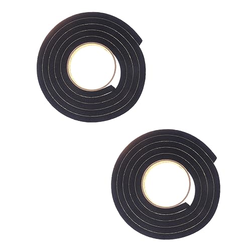 BUGUUYO 1rouleau Ruban De Protection De Portière Mousse Adhésive Pour Voiture Bande Étanche Anti-collision Eva Isolation Acoustique Et Thermique