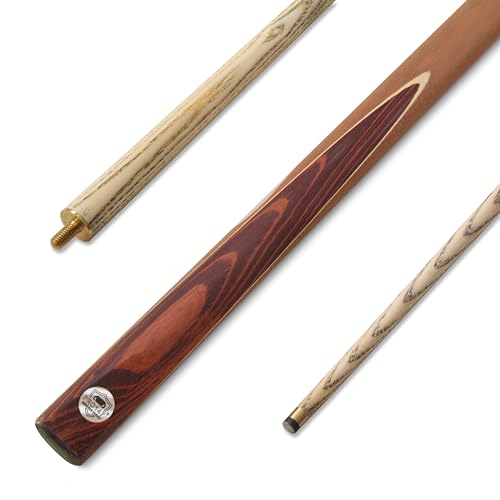PRO147 K-Series Junior 2 Piece Centre Joint Traditional Kids Snooker Pool Cue – 9.5mm Tip (48 Inch)