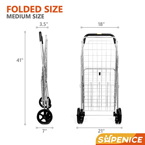 Supenice SN7504 Grocery Utility Shopping Cart thumb #4
