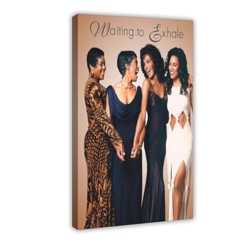 Poster cinematografico in attesa di respiro, decorazione per camera da letto, ufficio, camera da letto, regalo, dimensione: 30 x 45 cm