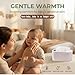 Baby wet wipe heater, Reusable constant temperature wet wipe warmer,Home, Travel wet wipe heater, USB heated wet wipe box (white)