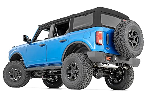 Rough Country Fender Flare Delete for 2021-2023 Ford Bronco - 51061,Black by Rough Country - Image 5
