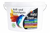 RyFo Colors Roll- & Streichputz Innen 20 kg | 0,5 mm feine Struktur...