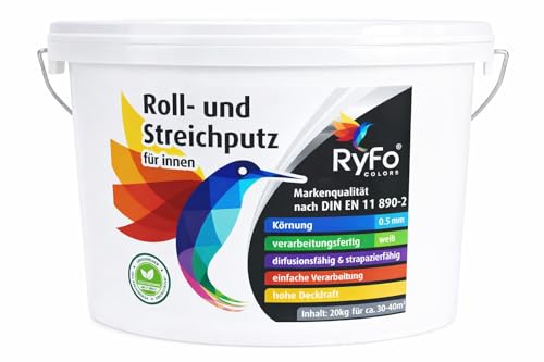 Rollputz RyFo Colors für den Innenbereich 20kg